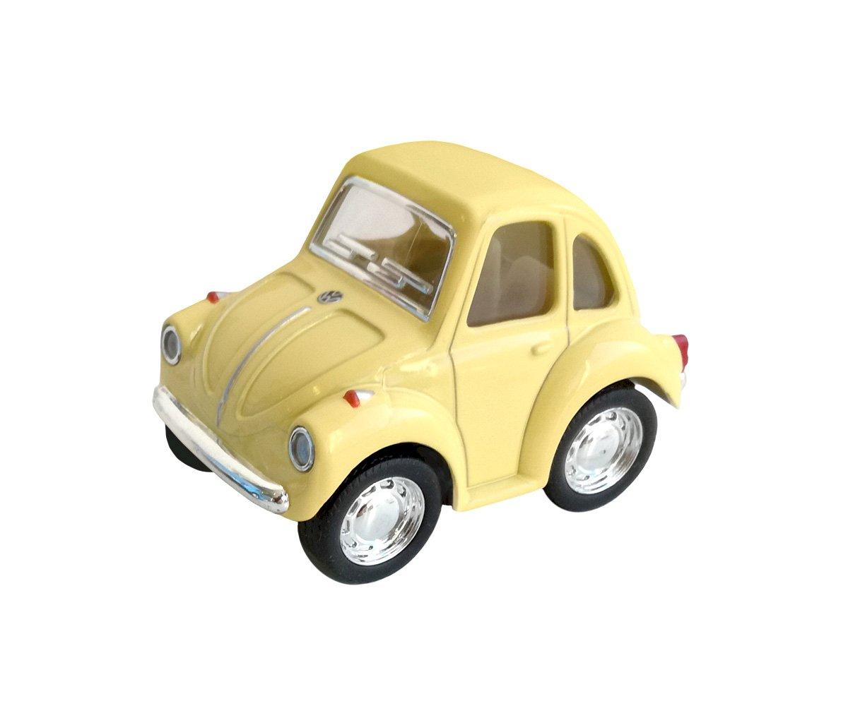 réplica brinquedo do modelo beetle clássico na cor yellow da marca tutete