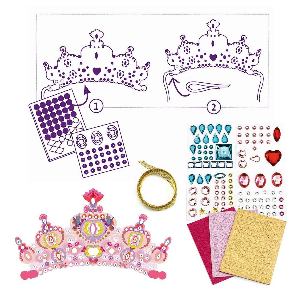 Diadème de princesse bricolage | Djeco 