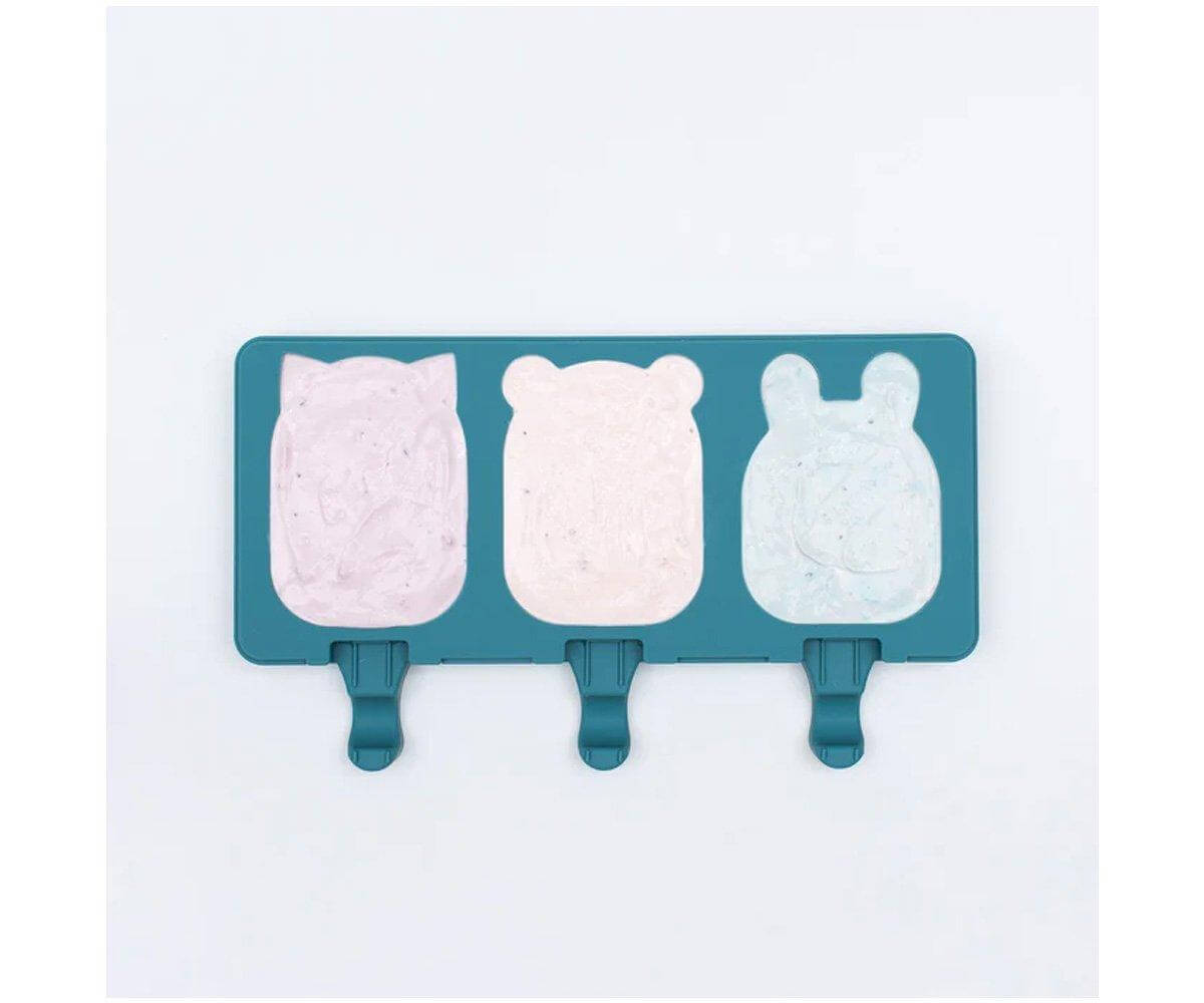 Molde para Gelados em Silicone Blue Dusk da marca We Might Be Tiny com gelado