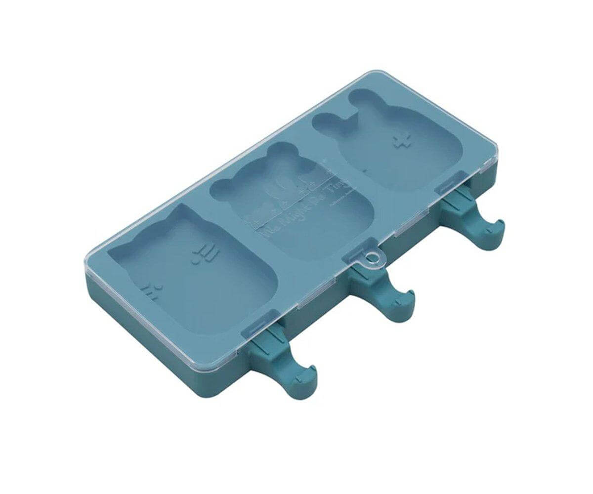 Molde para Gelados em Silicone Blue Dusk da marca We Might Be Tiny com tampa